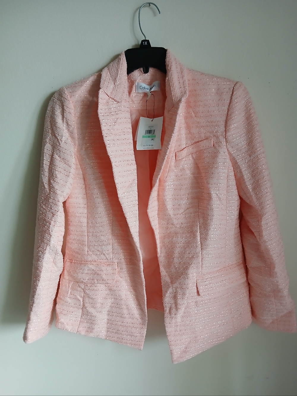 NWT Calvin Klein Blazer Size 8